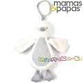 Mamas & Papas Welcome To The World Играчка Пате Chime Duck Grey 7609HG401